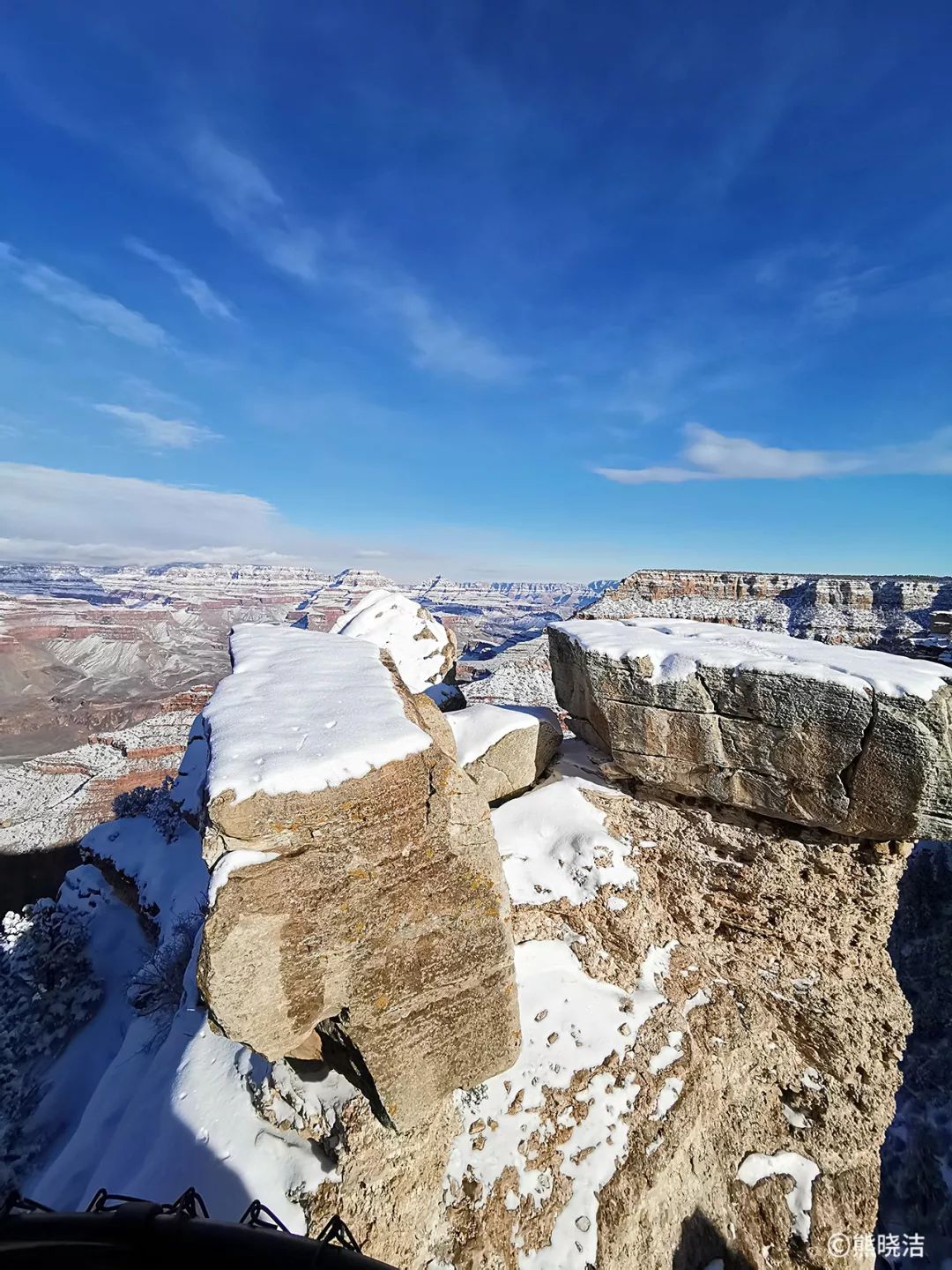 《科罗拉多大峡谷的雪（四）》SNOW IN THE GRAND CANYON (4)