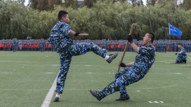 2019级军训毕训仪式掠影（摄影：刘先阳）