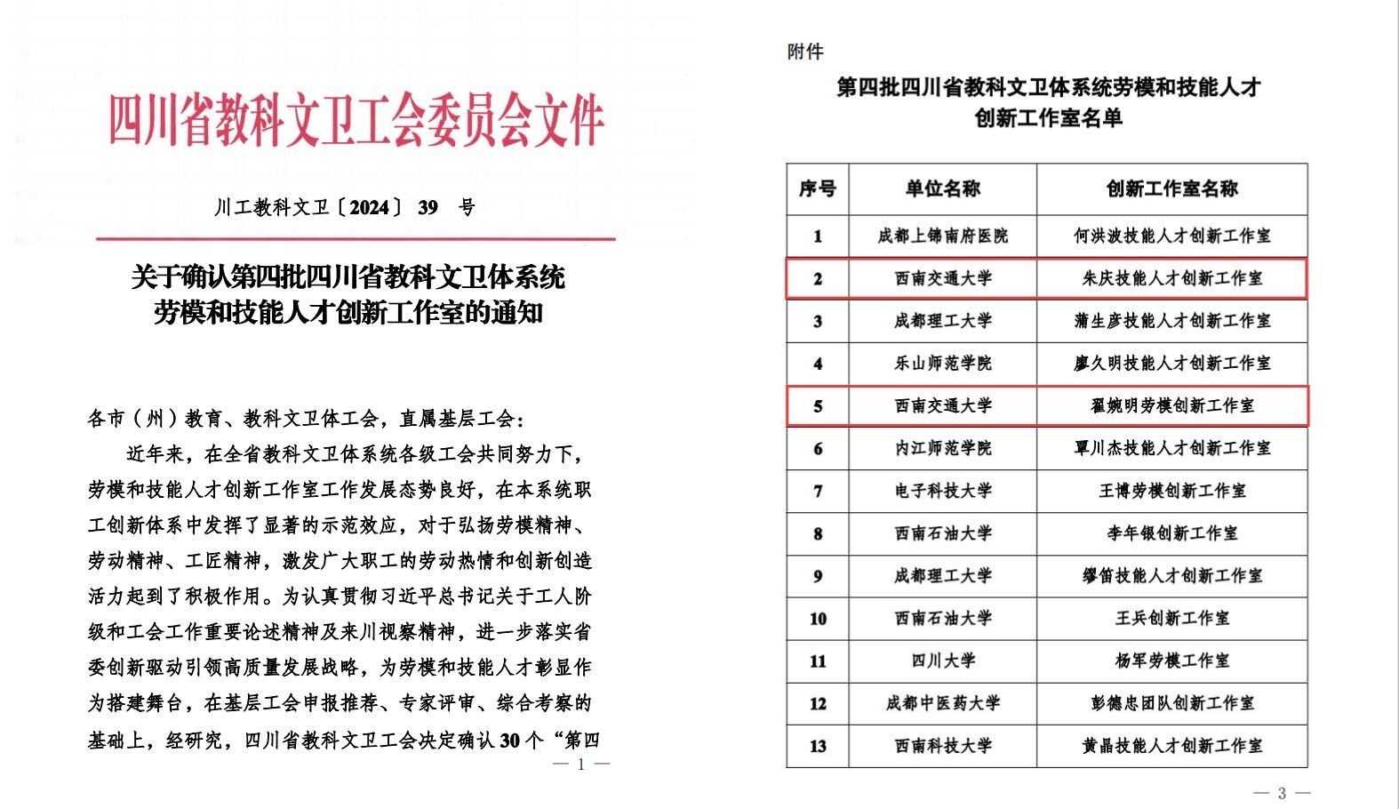 第四批四川省教科文卫体系统劳模和技能人才创新工作室.jpg